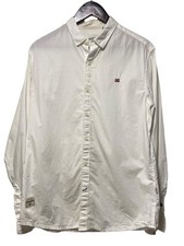 Napapijri Long Sleeve Urban Fit Button Up Shirt Mens Size Medium Dress Shirt