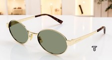 SAINT LAURENT SL 692 003 Gold Green 55 mm Women's Sunglasses