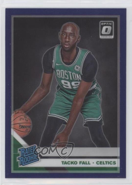 2019-20 Panini Donruss Optic Rated Purple Prizm Tacko Fall #161 Rookie RC 06st