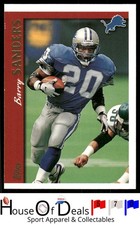 1997 Topps #290 Barry Sanders Detroit Lions Football card