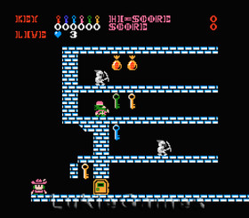 Castlequest - NES Nintendo Game Castle Quest
