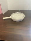Vintage Corning Ware Blue Cornflower P-83-B 6.5" Skillet w/ PYREX Glass Lid USA