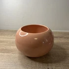 Vintage Haeger USA Garden House Pink Salmon Retro Planter
