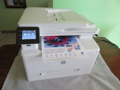 HP Color LaserJet MFP M283cdw All-In-One Wireless Laser Printer Copier 14k pgs!