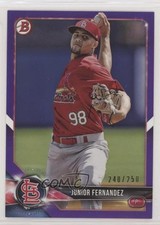 2018 Bowman Prospects Purple 240/250 Junior Fernandez #BP96 s3g
