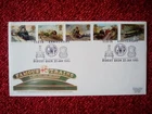 GB FDC ROYAL MAIL COVER 1985 FAMOUS TRAINS GWR DIDCOT SPECIAL P/MARK