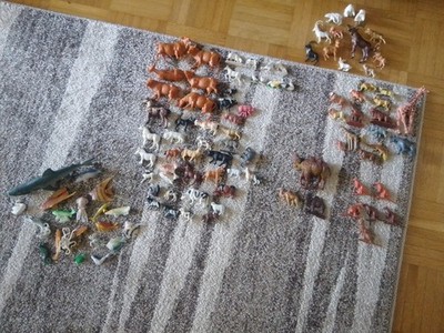 Über 50 Plastik Tiere - Bauernhof, Waldtiere, Ozean, Afrika, Australien...