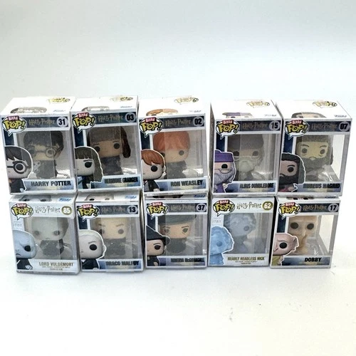 Funko Bitty Pops! Harry Potter Collection - Lot of 10 BRAND NEW!