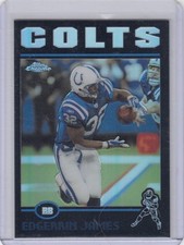 2004 Edgerrin James Topps Chrome BLACK REFRACTOR Parallel /100 - #76 Colts