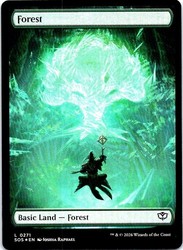 Forest 271 Full Art Foil - Secrets of Strixhaven MTG