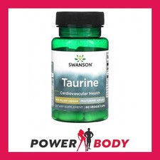 Swanson - Taurine, 500mg - 60 vcaps