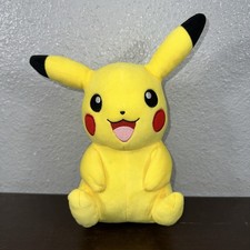 Pokemon Pikachu Plush Doll Stuffed Animal Toy Collectible 9  EUC