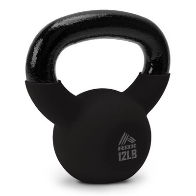 Neoprene Kettlebell, Wide Handle, Iron Core, Flat Bottom, Great for All Fitne...
