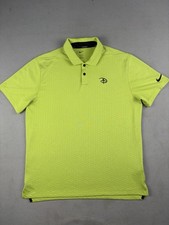 Nike Polo Shirt Men  s size Large Green Short Sleeve Walt Disney World Golf