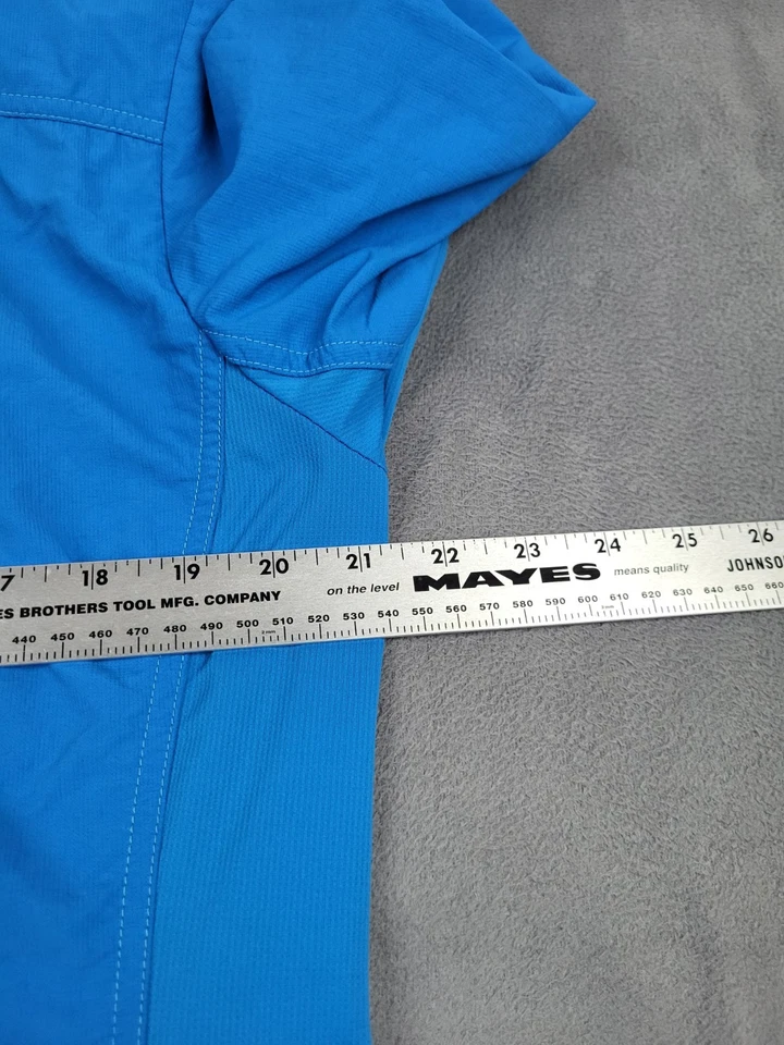 Camisa Kuhl Performance Mujer XL Azul Ligera Senderismo Viajar Aire Libre Foto 4 de 4