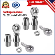 5/8” Heim Joints Rod End Kit, Left and Right Hand Thread Heim Joint,2 Link 750”