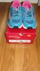 NIB, Saucony Girls Ride 8 Sneakers,S97000-4, Size 6.5 M. Turquoise
