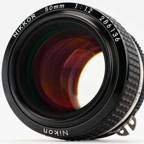 Listing[Serviced & Tested] Nikon AI-S Nikkor 50mm f/1.2 Ultra-Fast Manual Focus 620