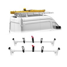 2 Pc 54"Van Roof Ladder Rack Crossbars FitFor 2015-2024 Ford Transit 150 250 350