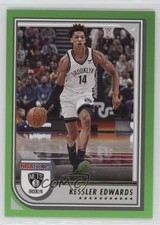 2022-23 Panini NBA Hoops Neon Green Kessler Edwards #16 15gv