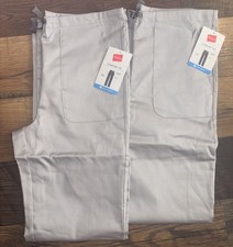 Hanes Comfort Fit Cool Comfort Gray Scrub Pants Size XS Lot Of 2