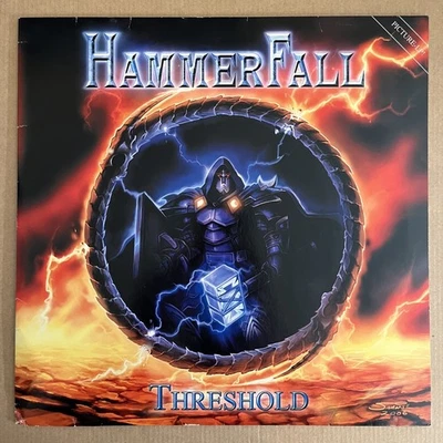 HAMMERFALL - Threshold Picture Disc VINYL LP Ltd Edt 2006 Nuclear Blast MC1 - image 1 of 4