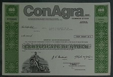 ConAgra, Inc. 1982 100 akcji
