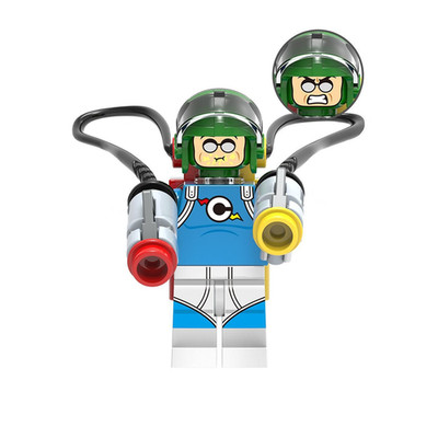Condiment King Batman Custom Minifigure