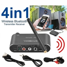 Wireless Bluetooth 5.0 Transmitter Receiver USB AUX Optical Stereo Audio Adapter
