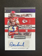 2019 Panini Rookies & Stars Patrick Mahomes Patch Auto/5 #SS-PM Lamar Hunt Patch