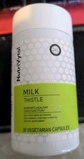 NutriVytal Milk Thistle 30 Vegetarian Capsules