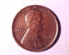 1911  LINCOLN WHEAT  PENNY  UNC  *** 330-6