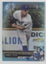 2017 Bowman Draft Chrome Sky Blue Refractor 50/399 Daniel Tillo #BDC-59 fm0