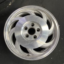 Front Right Chevrolet Corvette Polished Silver Oem Wheel 17 1993-1996 Rim 5372
