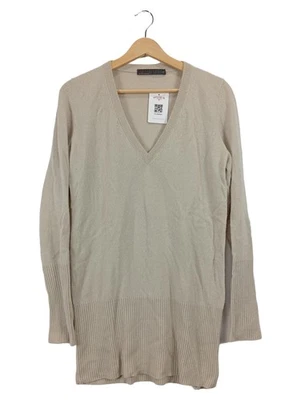 Sasa Cashmere Pull Femme Beige Col V Cachemire Casual (EU 40, INT L) - Photo 1/4