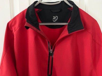 Zero Restriction Tour Series Power Torque Full Zip Watson Windshirt Men s L Red