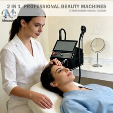 2 In 1 Diode Pico Laser Hair Tattoo Removal Salon Beauty Machine 4 Wavelength