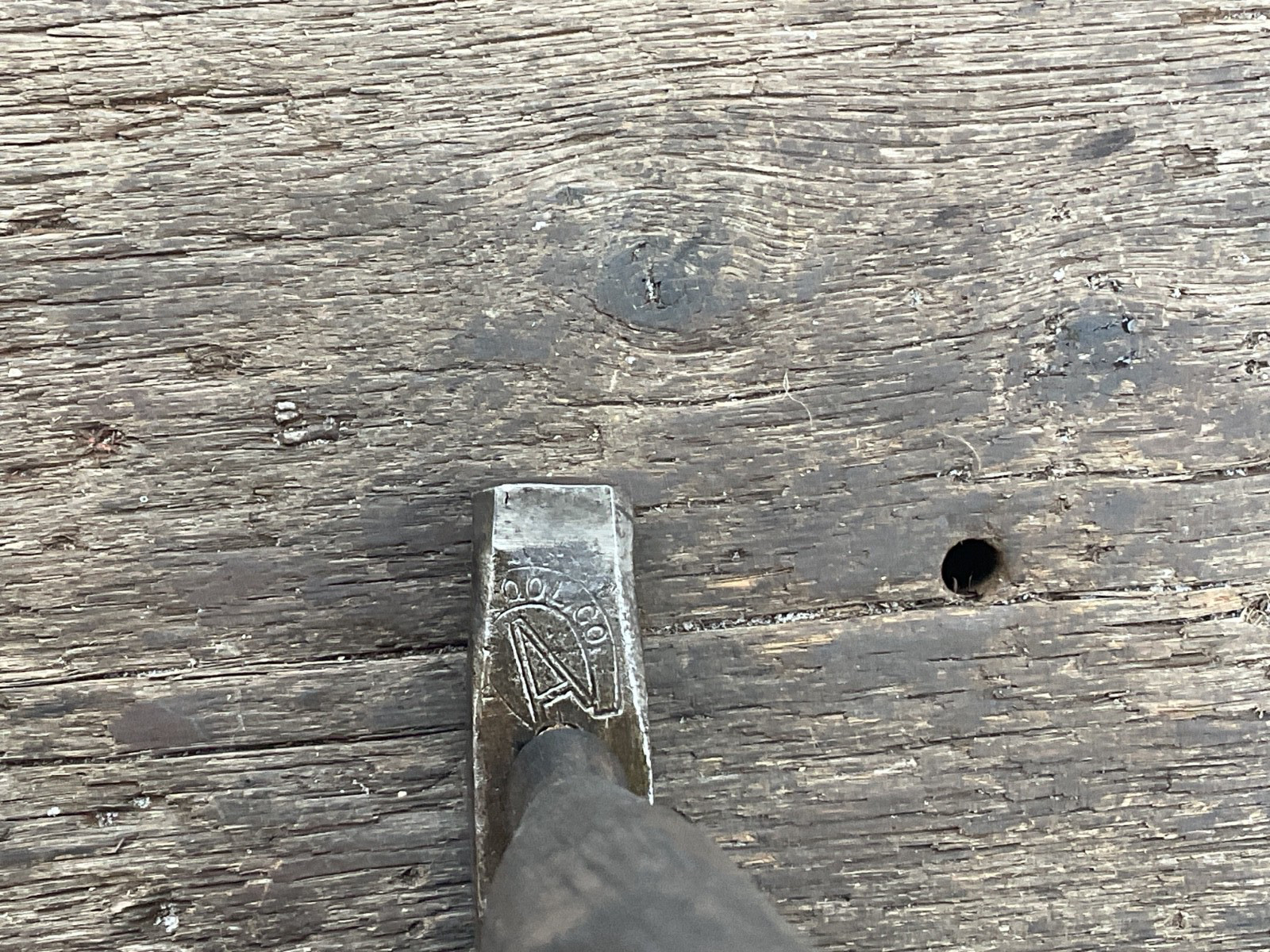 ATHA TOOL CO Blacksmith/Anvil/Forge 1 1/8” Set Hammer Metal Work Rare Size