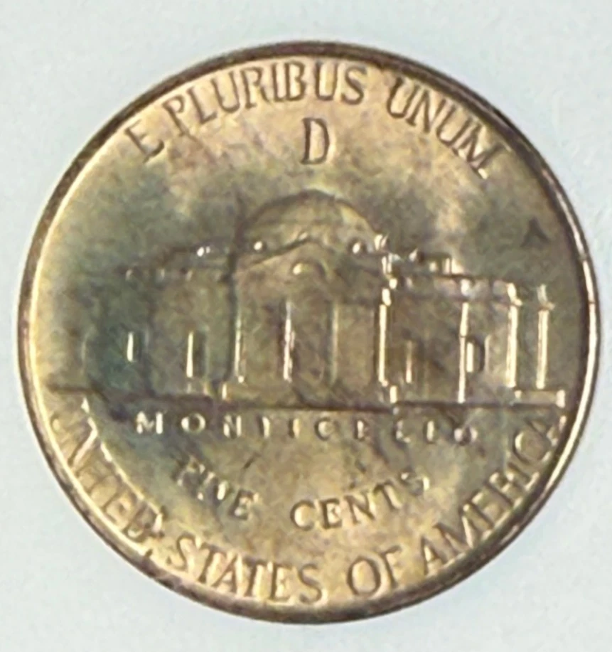 1944 D 5C Jefferson Silver War Nickel NGC MS67 Early Holder - Image 4 of 4