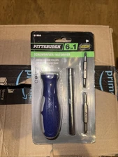Pittsburgh 6-In-1 SCREW DRIVE NUT DRIVER New In Package