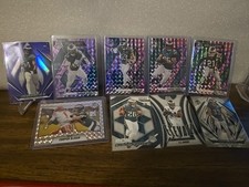 Philadelphia Eagles - Purple Mosiac - Lot Of 9 Cards