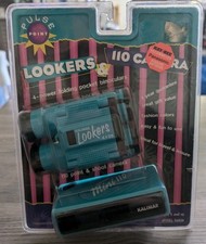 Lookers Power Folding Pocket Binoculars 110  Point Shoot Camera New Kalimar