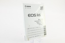 Canon Instruction Manual EOS R6 G596