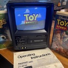 Vintage Panasonic VHS Omnivision PV M749 CRT TV Television Works Great2 Movies