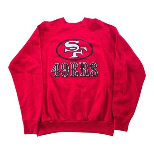 Vintage 1990s San Francisco 49ers Logo 7 Graphic Sweatshirt.