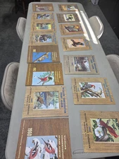 15 Vintage Wildlife Conservation Stamp albums 1940s 50s 60s 