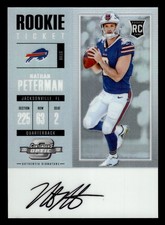 2017 Panini Contenders Optic - Rookie Ticket Autographs #108 Nathan Peterman