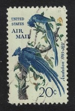 USA Collie s Magpie-jays Birds Audubon 5c T1 1963 Canc SG#1223 MI#854