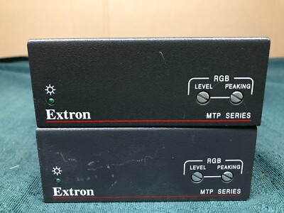 Lot of 2 Extron MTP Series MTP RL 15HD RS - Tested - Power Supply Not Included