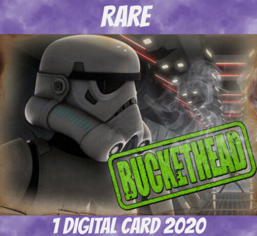 Topps Star Wars Rare Buckethead Burns 2020 Digital - Photo 1 sur 3